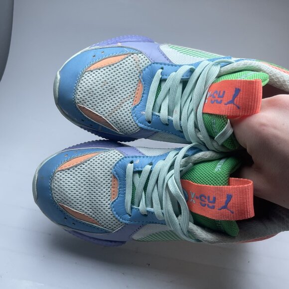 Puma Women's RS-X Toys Trophy 37075008 Multicolor Lace Up Shoes - Sz 7.5 US - Picture 11 of 16